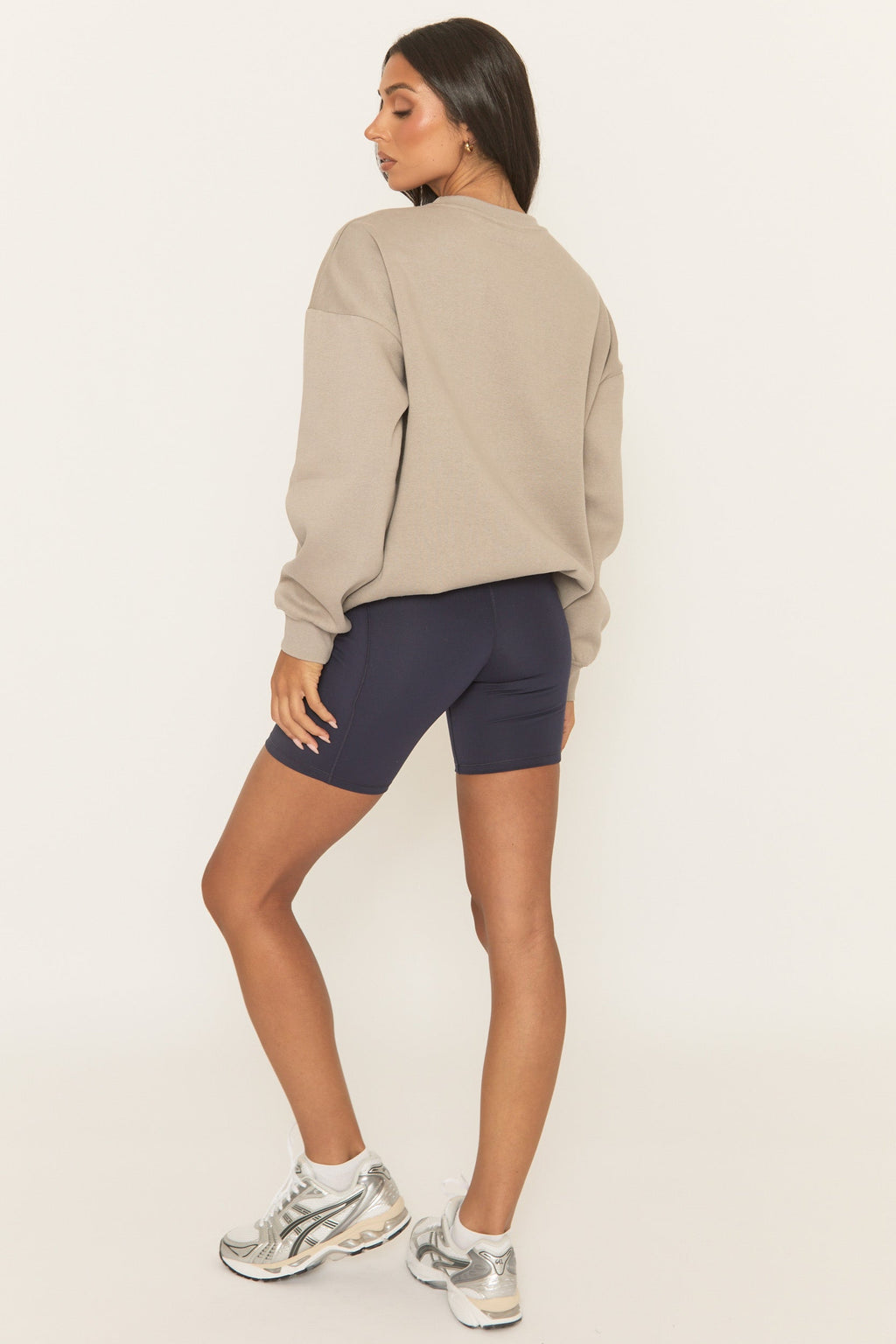 Dove Grey Rhode Island Oversized Sweater - Channon