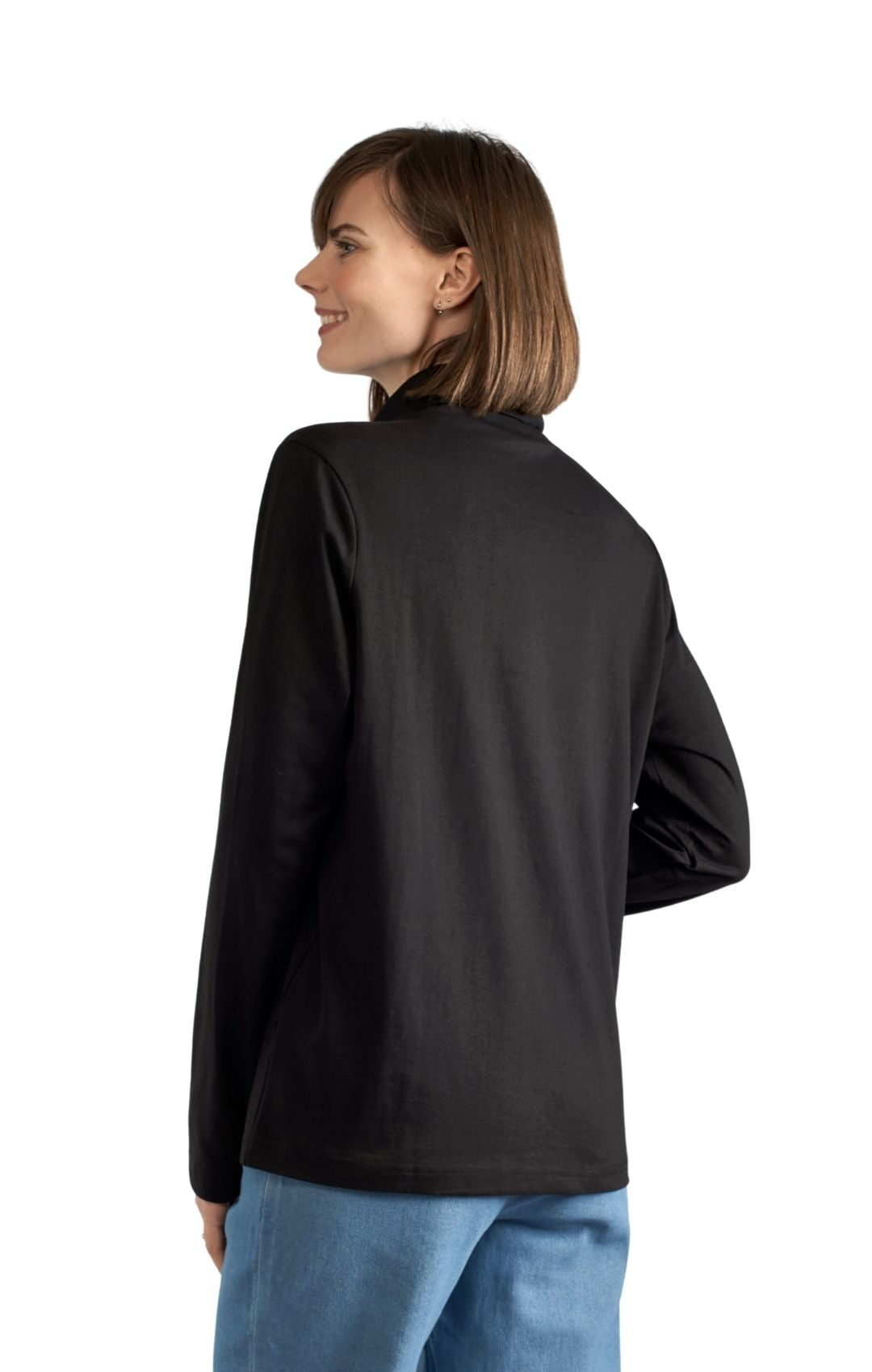 Women's Relaxed fit Long Sleeved Turtleneck Top