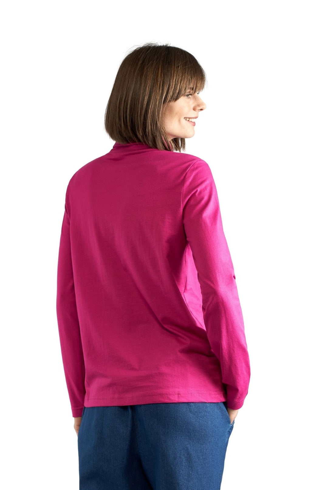 Women's Relaxed fit Long Sleeved Turtleneck Top